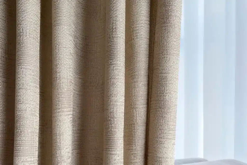 Beige Curtains