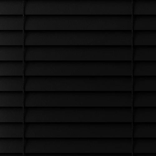 Black Venetian Blinds