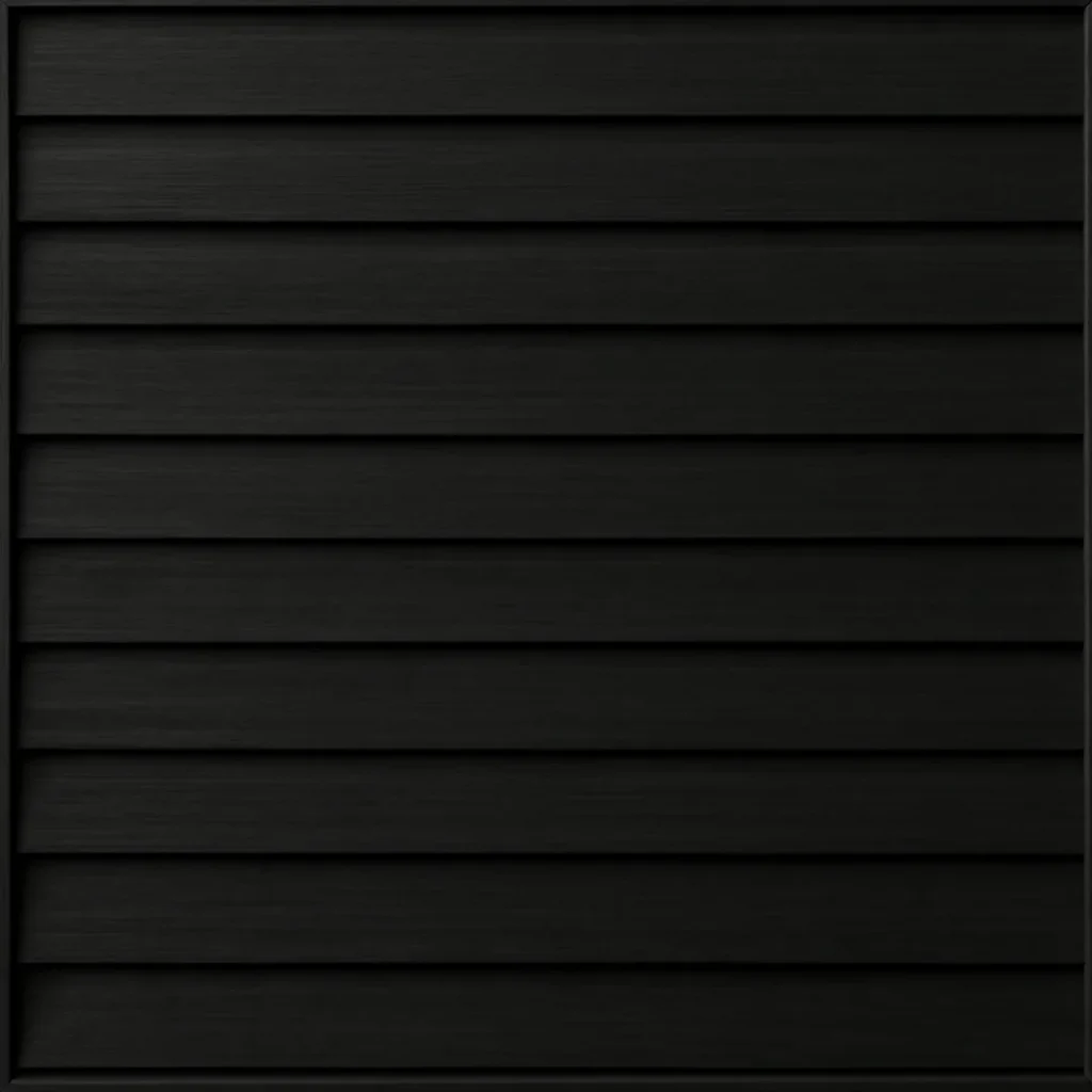 Grey wooden blinds