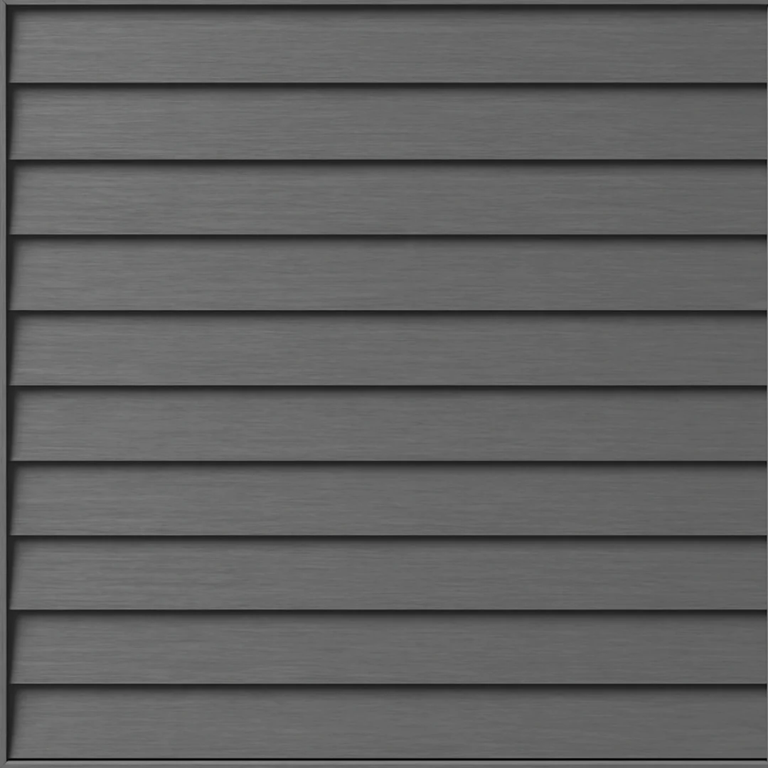 Grey wooden blinds
