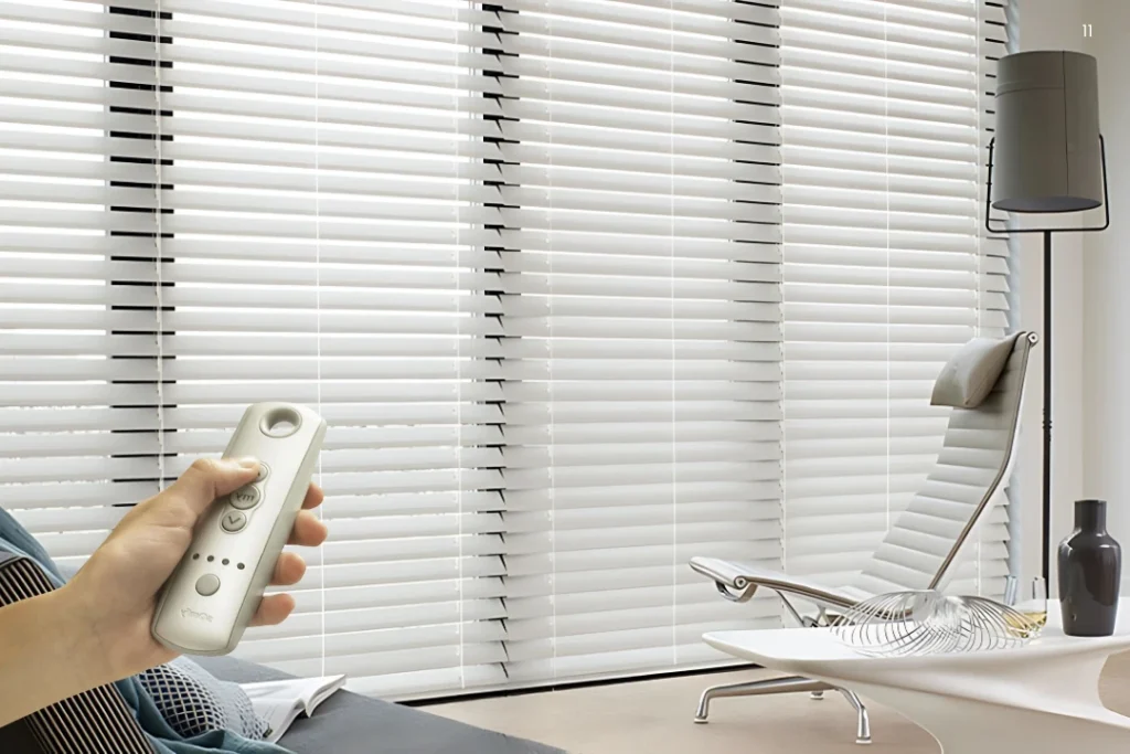 Motorized Venetian Blinds