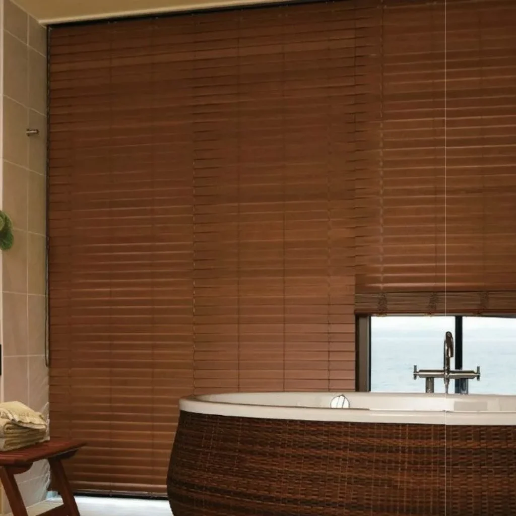 Motorized Wooden Blinds