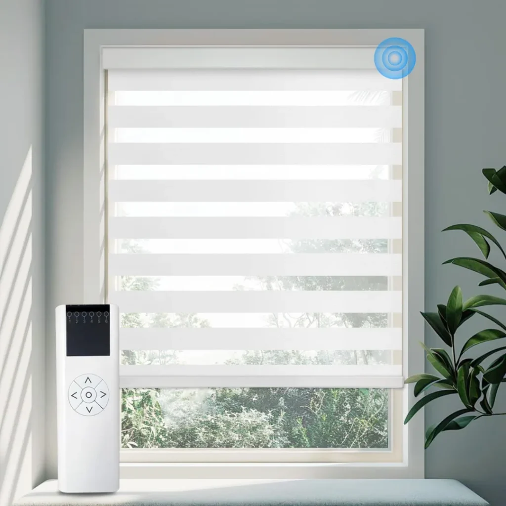 Motorized Zebra Blinds