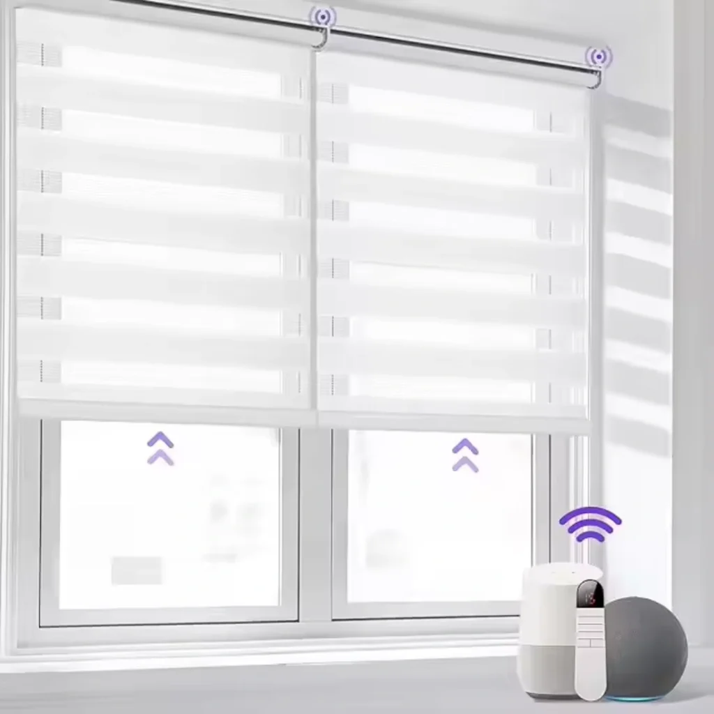 Motorized Zebra Blinds