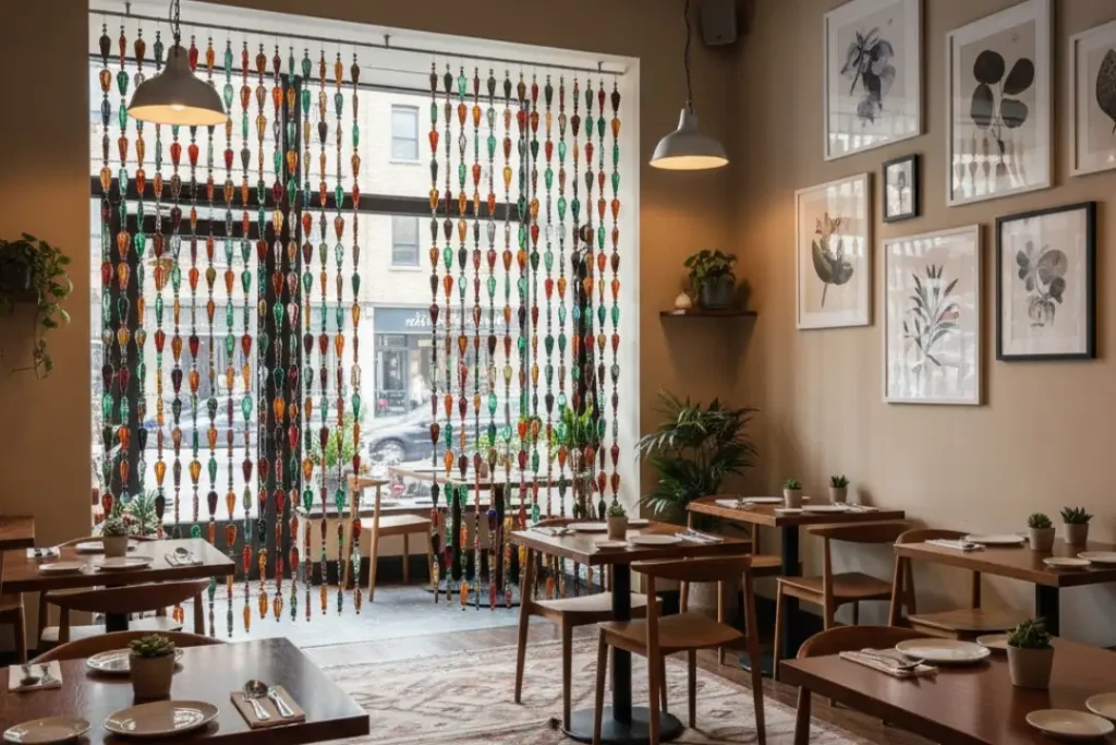 Cafe Beaded Curtains