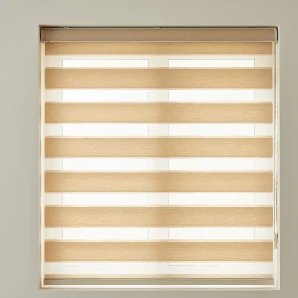 Beige Zebra Blinds