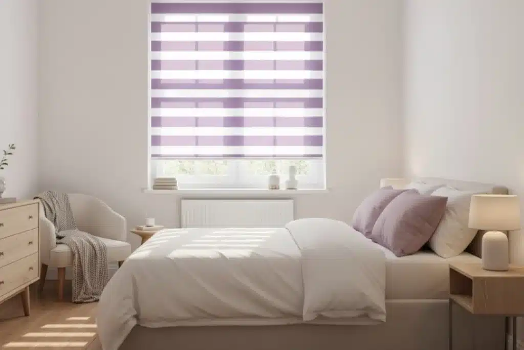 Bedroom Duplex Blinds