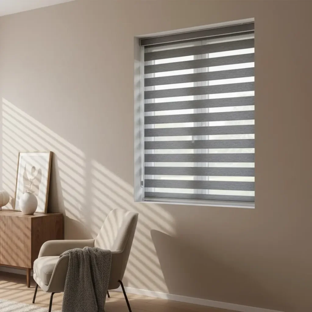 Grey Duplex Blind