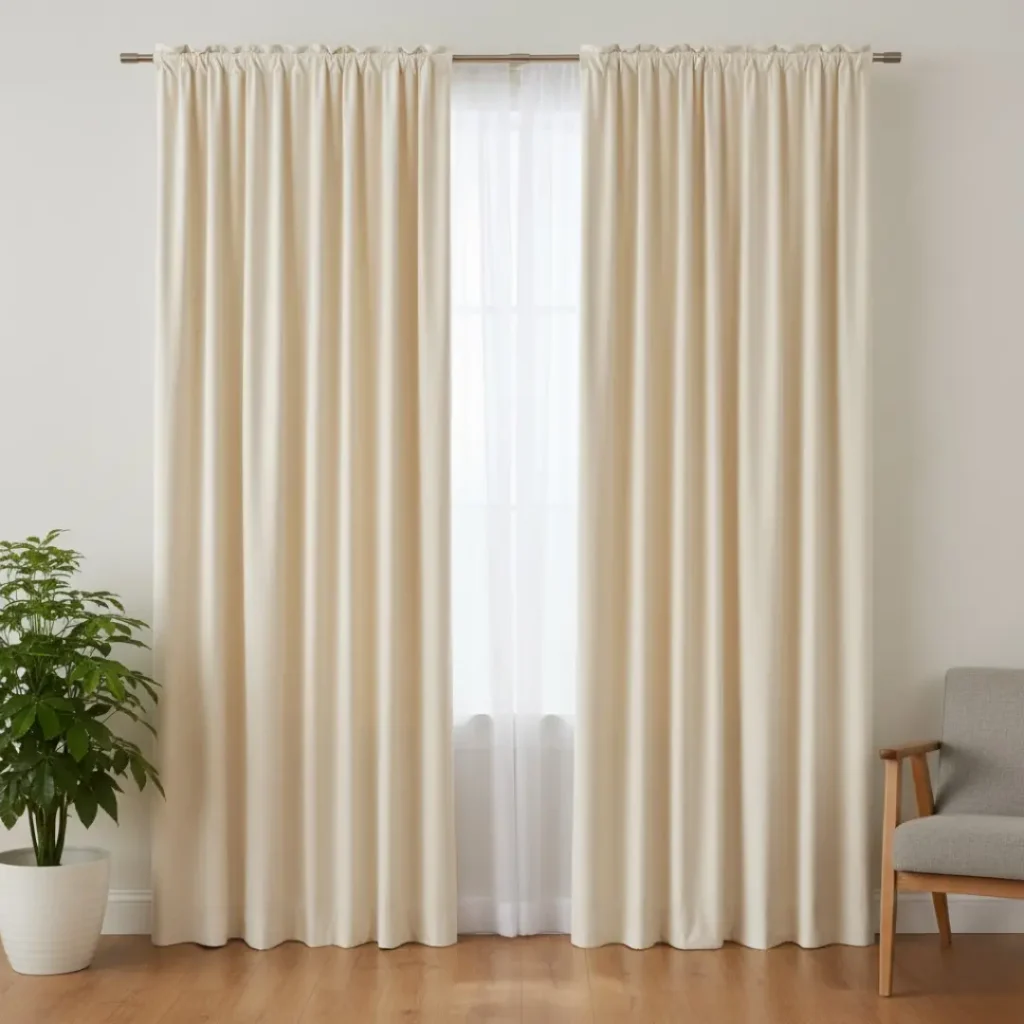 Ivovy Velvet Curtain