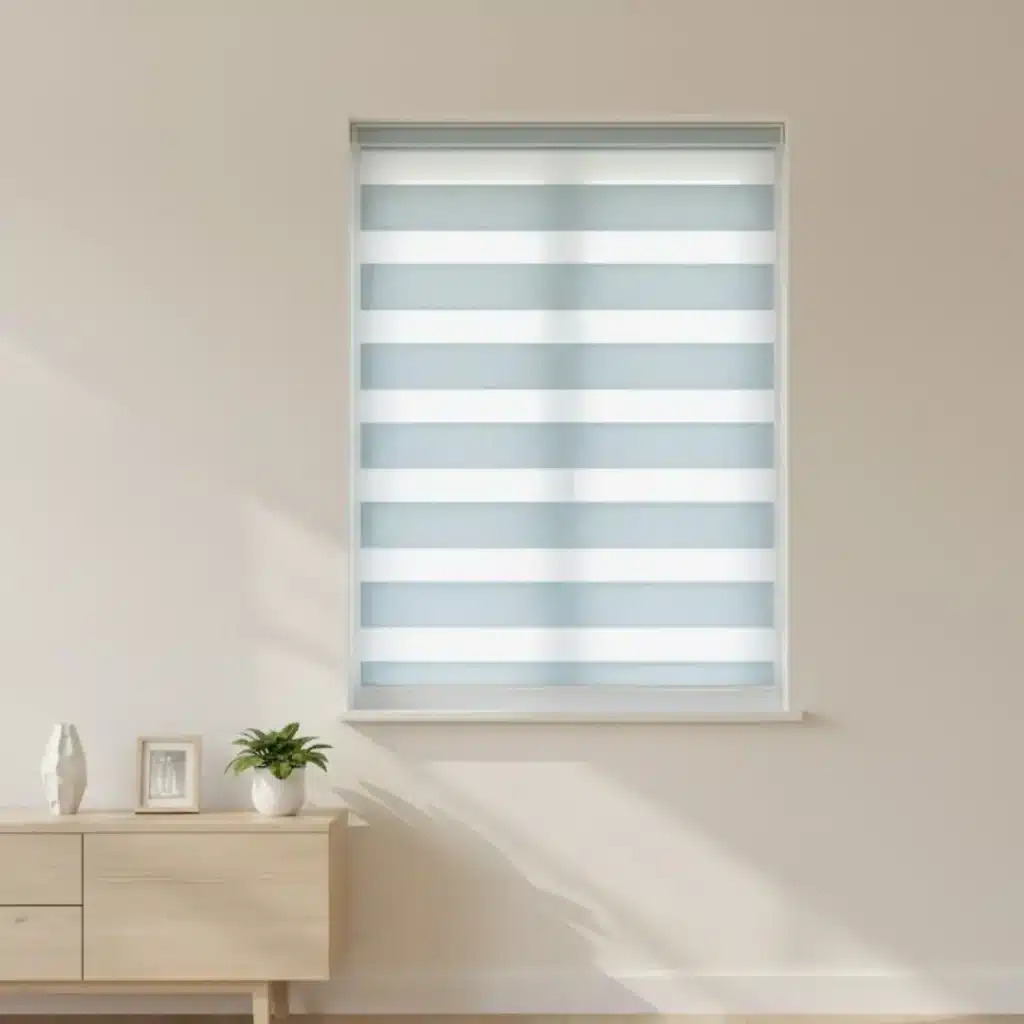 Pearl Sky Blue Duplex Blind