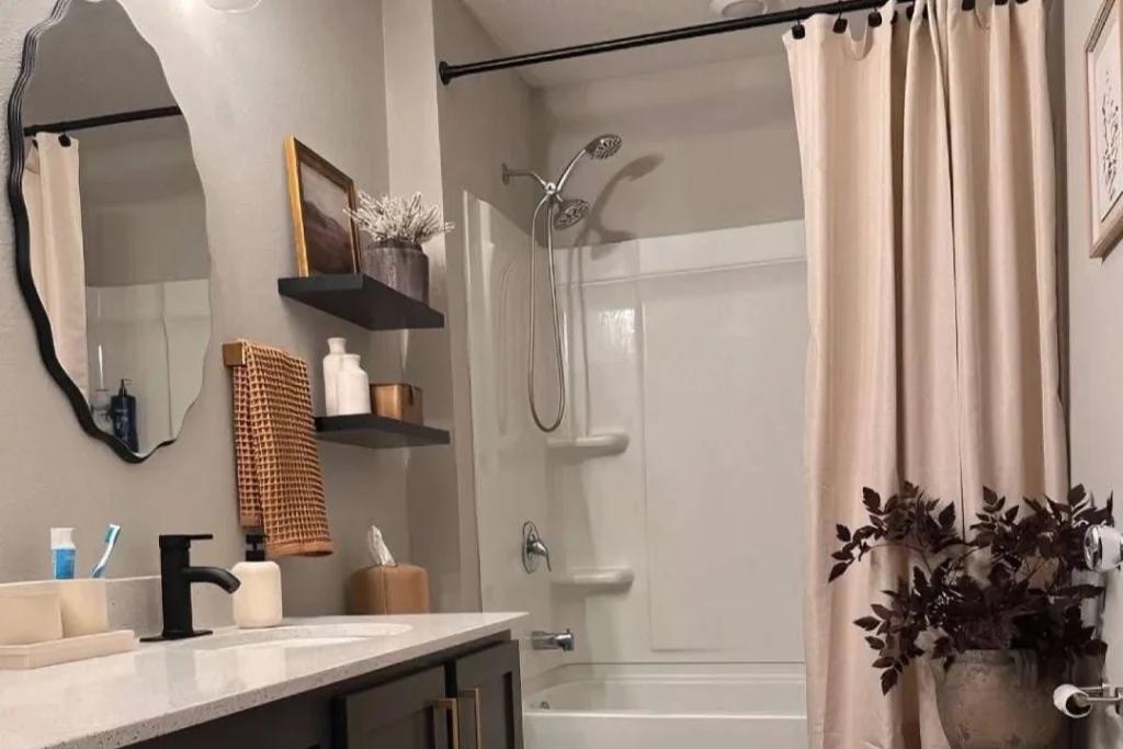 extra long shower curtain