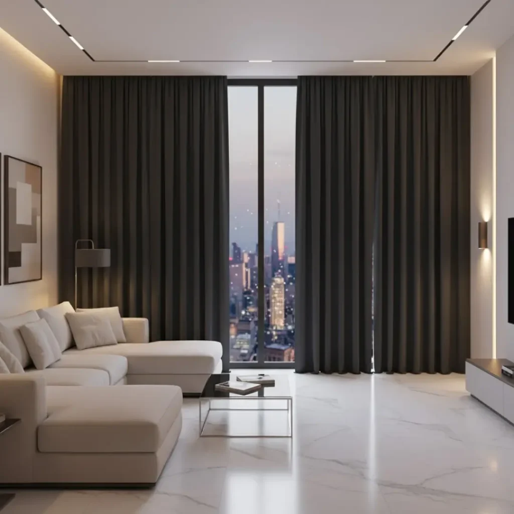 sound dampening drapes