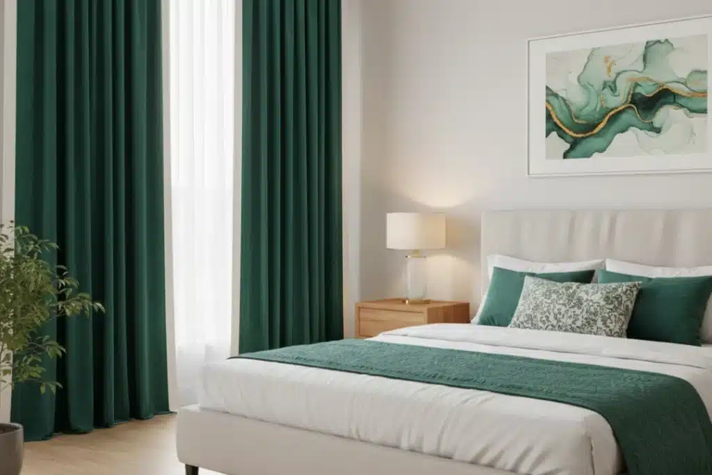 Bedroom Velvet Curtain