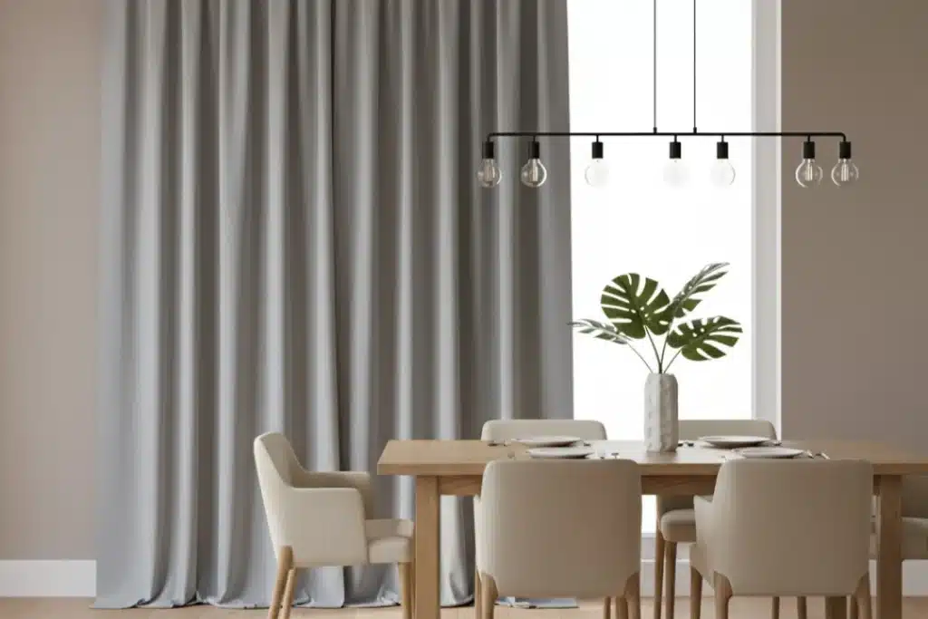 DIning Room Velvet Curtain