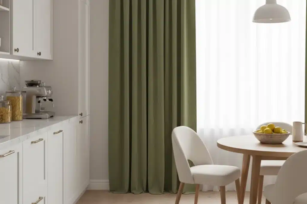 Kitchen Velvet Curtain