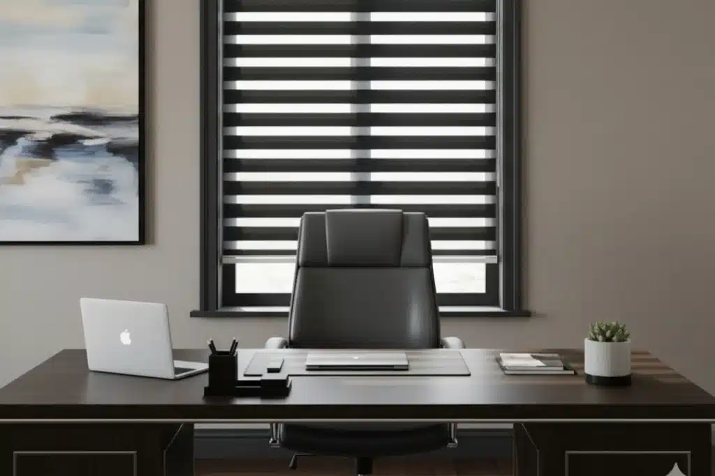 Office Zebra Blinds