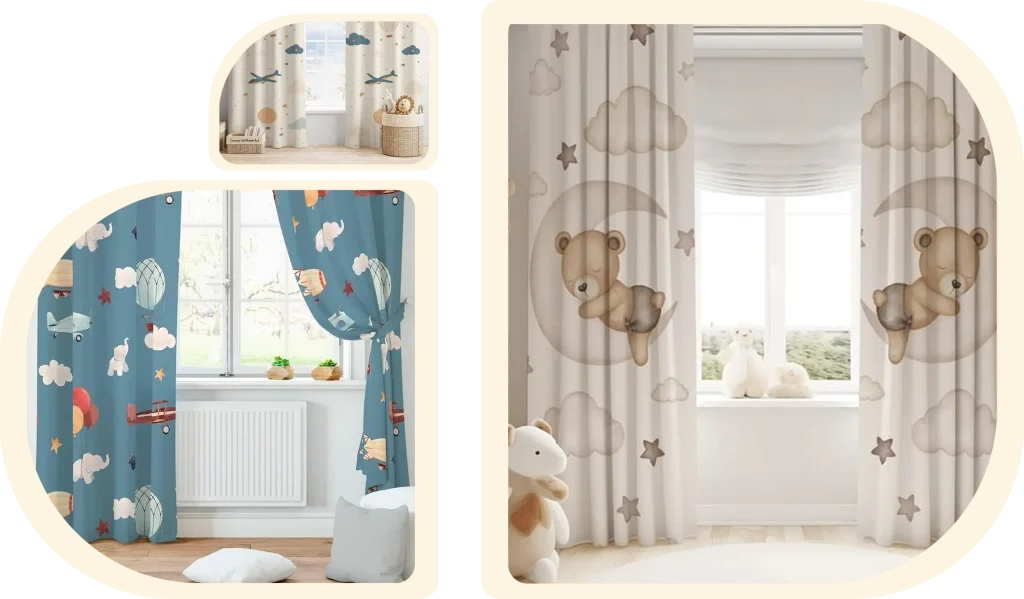 kids curtains