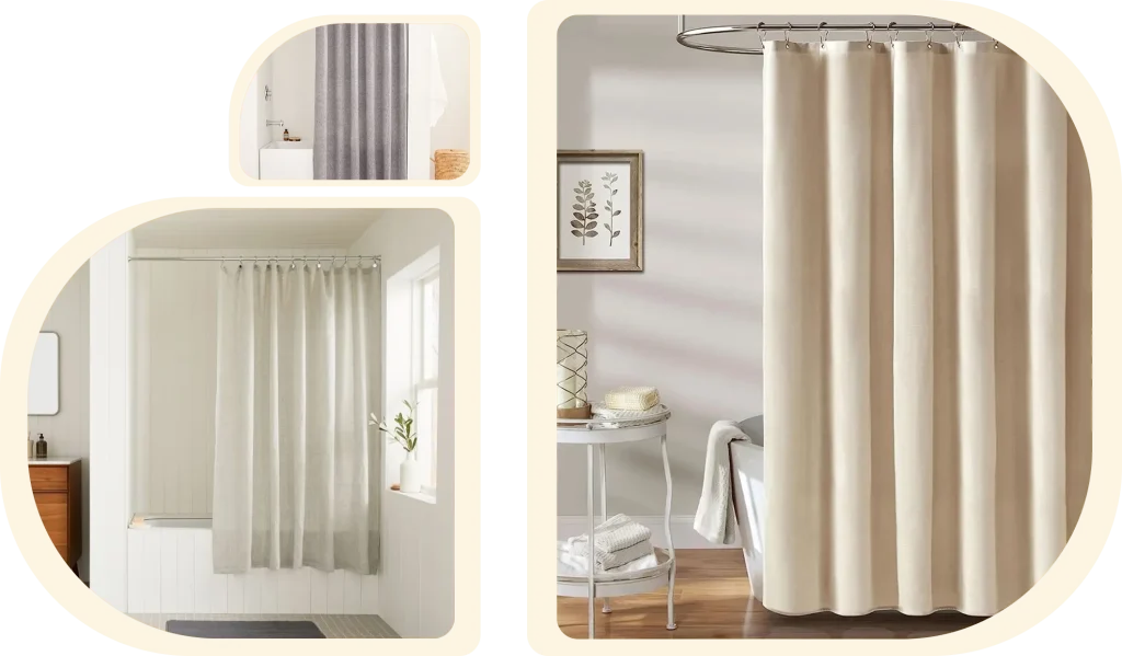 shower curtains