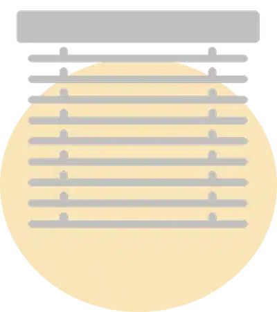 silver kitchen blinds
