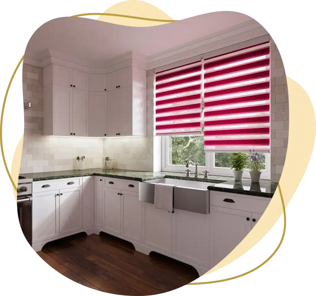 window blinds for kitchen