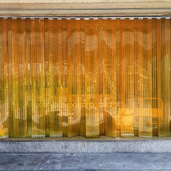 Transparent PVC curtains