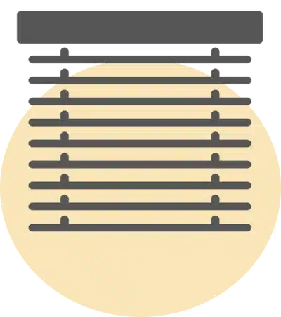 grey kitchen blinds