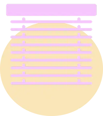 pink kitchen blinds