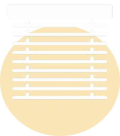 white kitchen blinds