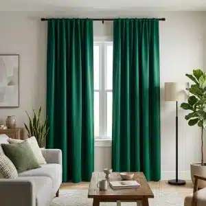 Emerald Green Thermal Blackout Curtain