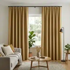 Golden Sand Luxe Blackout Curtain