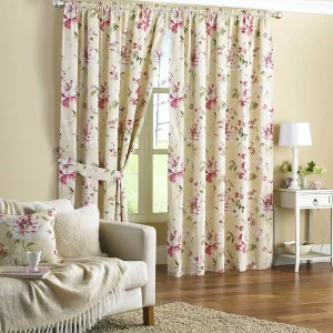 Pastel Floral Curtain