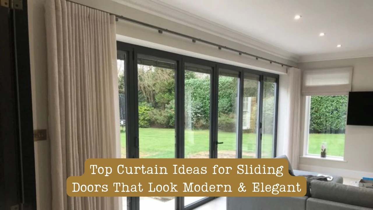 Top Curtain Ideas for Sliding Doors That Look Modern & Elegant